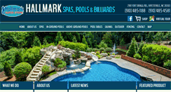 Desktop Screenshot of hallmarkspapools.com